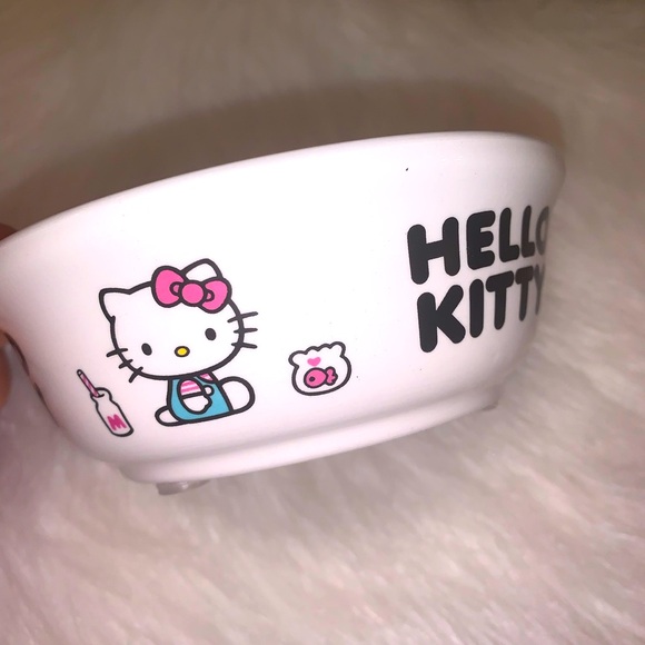 NEW!!! SET OF 2 HELLO KITTY PET BOWLS - Picture 5 of 6